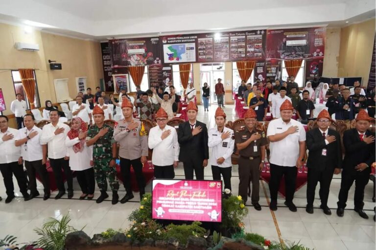 KPU Banyuasin Gelar Rapat Pleno Terbuka Pemilu 2024, di Harapkan Dalam Koridor Per- undangan-undangan 