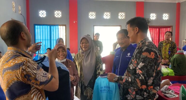 Resmi! Lapas kelas IIA Banyuasin Punya Gedung Konveksi