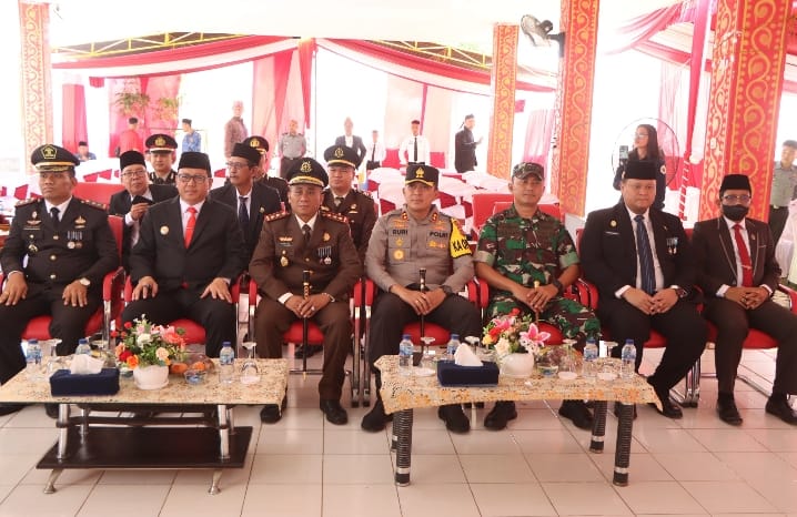 Kapolres Banyuasin Turut Hadir Dalam Upacara Pemberian Remisi Kepada WBP di Lapas Kelas IIA Banyuasin