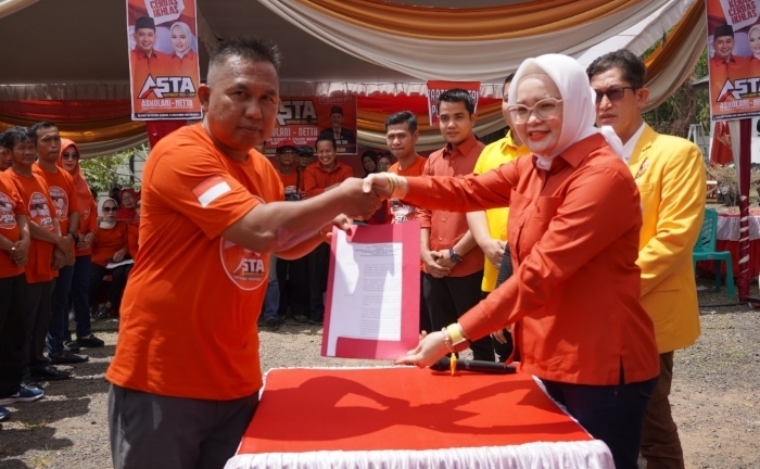 Resmi ASTA kukuhkan tim di 18 kecamatan TALPA harus jadi lumbung suara terbanyak