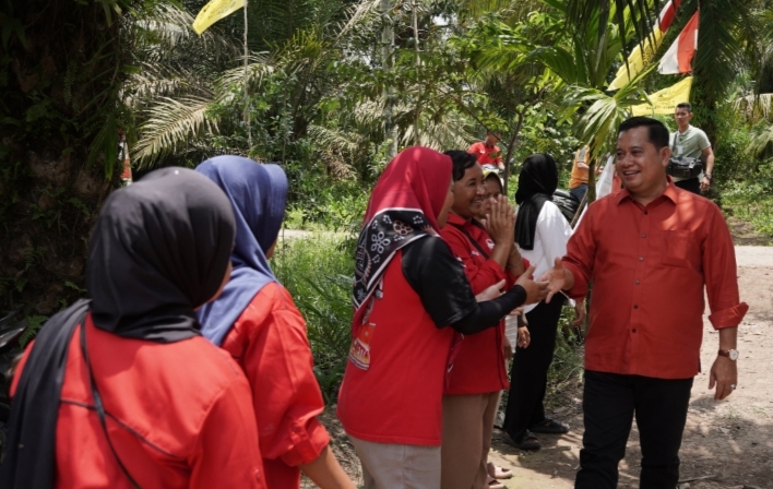 Kampanye dialogis H Askolani SH MH di kecamatan Tanjung Lago 