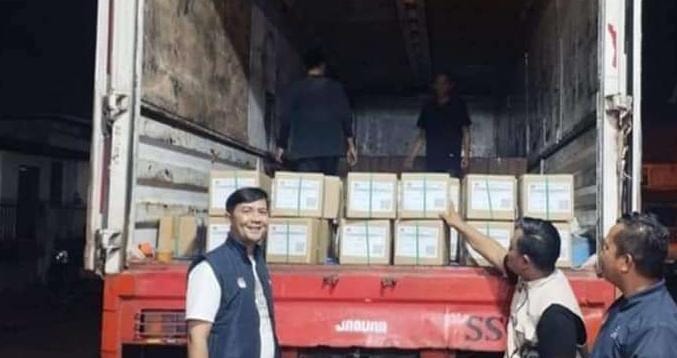 Logistik Tahap Satu Pilkada Banyuasin Tiba