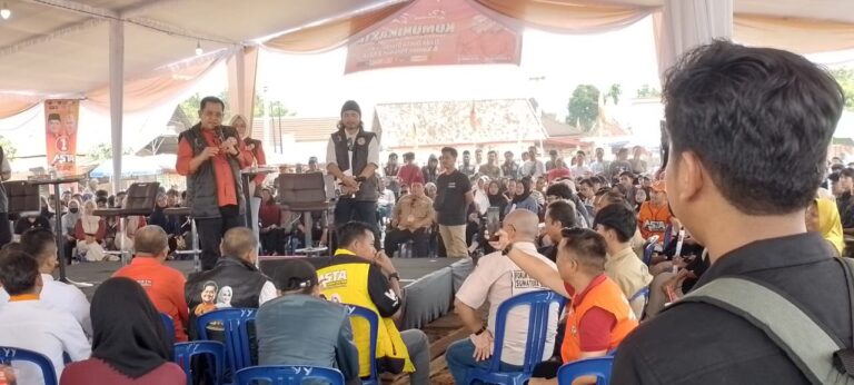 Antusias milenial di 21 kecamatan Banyuasin, Dalam kegiatan komunikasi asyik ASTA