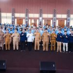 Serah Terima 300 Mahasiswa KKN Angkatan ke 82 Tahun 2024 UIN Raden Fatah Palembang.