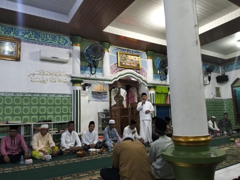 Desa Pelajau Peringati Peristiwa Isra’ Mi’raj Nabi Muhammad Saw, Menjaga Iman ditengah modernisasi 