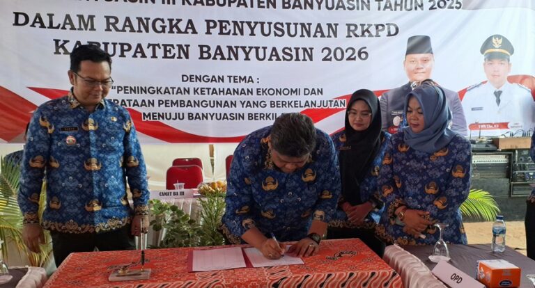 Musrenbangcam Banyuasin lll Tetapkan 26 Usulan Prioritas 