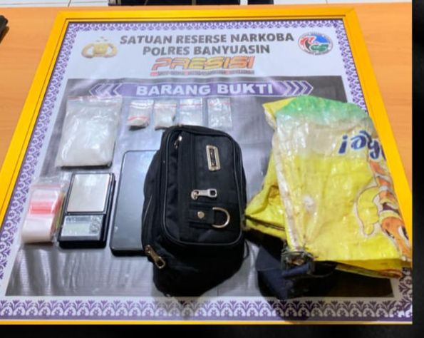 Satres Narkoba Polres Banyuasin Amankan Salah Seorang Residivis Narkoba 