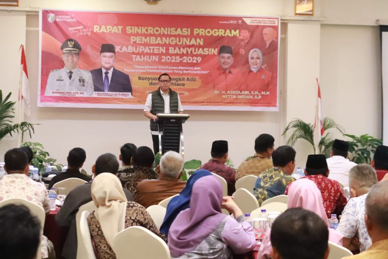 Pj. Bupati Banyuasin: “Pelaksanaan Pembangunan Harus Berlanjut Dan Terintegrasi”