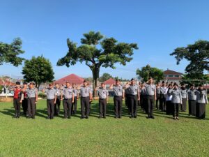 Lapas Banyuasin Bersama Polres Banyuasin Gelar Upacara Peringatan Hari Kesadaran Nasional