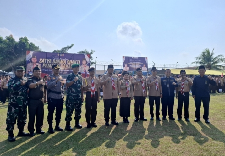 Upacara Pembukaan Perkemahan Satya Dharma Bhakti Pemasyarakatan Tahun 2025, Lapas Kelas llA Banyuasin