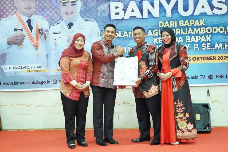 Pisah Sambut Pimpinan Kodim 0430/Banyuasin, Pemkab Banyuasin Apresiasi Dedikasi Dan Sambut Kolaborasi Baru