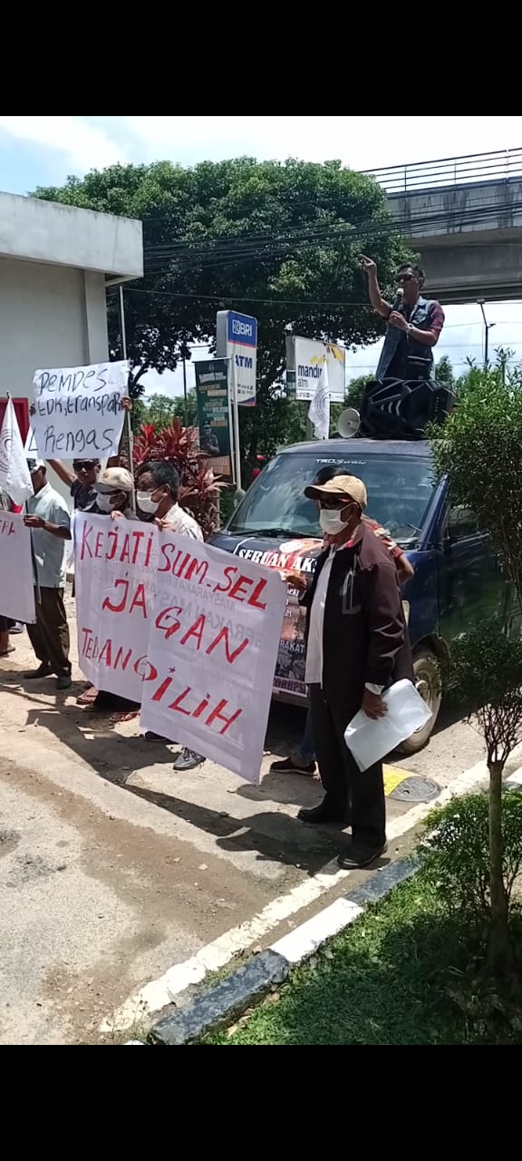Gemasi Desak Kejati Sumsel Usut Dugaan Korupsi Dana Desa Lubuk Rengas Banyuasin