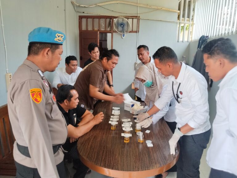 25 Personel Satres Narkoba Polres Banyuasin, Bersih Zero Terlibat Narkoba