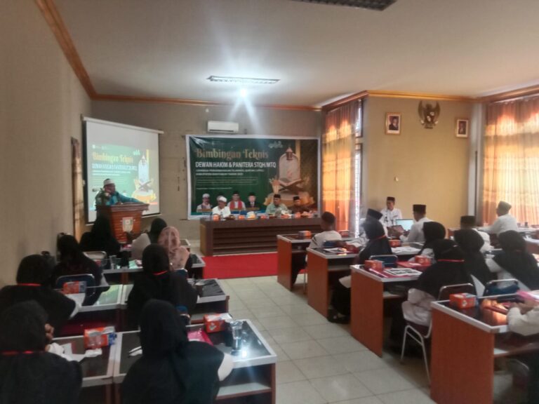 Rapat Bimtek Calon Dewan Hakim dan Panitera STQH Ke-28 Kabupaten Banyuasin