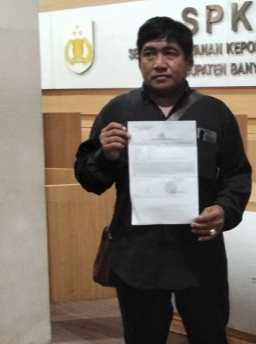 Dari Penyanderaan SPH Surat Tanah, Tono Kembali Melaporkan Dugaan Tindak Pidana Pengrusakan