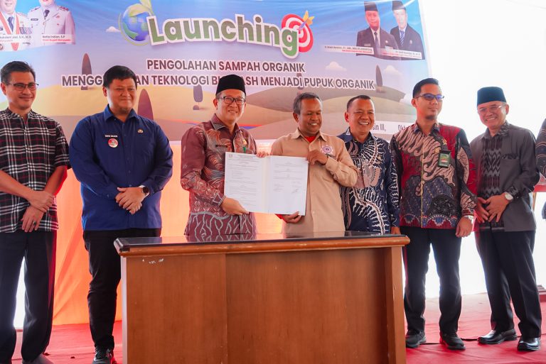 Biowash Inovasi olah sampah Organik di Banyuasin