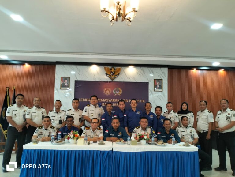 Bangun Citra Pemasyarakatan Humanis, PWI Banyuasin Audiensi ke Lapas Kelas IIA Banyuasin 