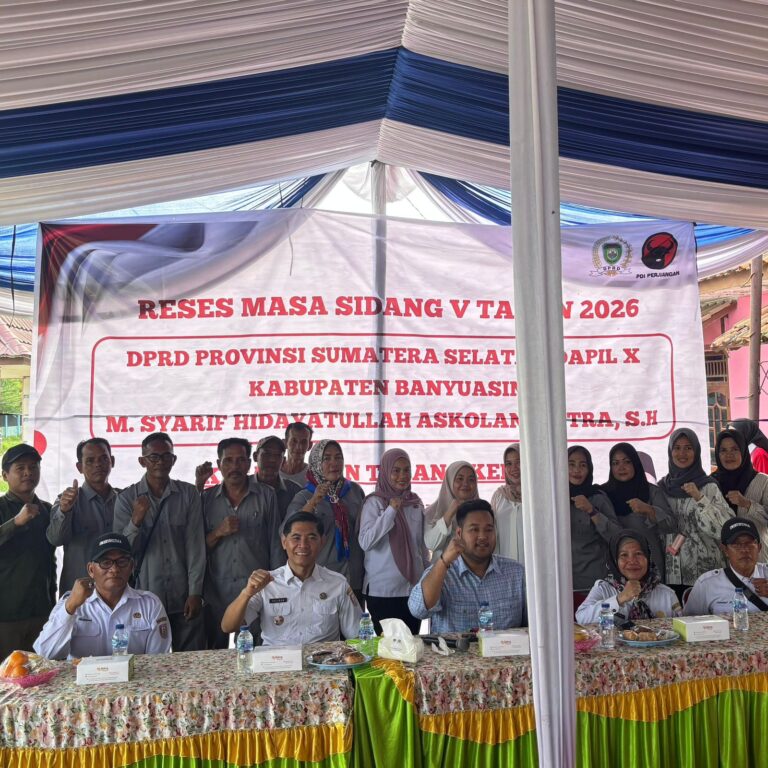 Reses Anggota DPRD Sumsel, Ini yang Dilakukan Syarif Askolani